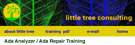 Ada Analyzer/ Ada Repair Training